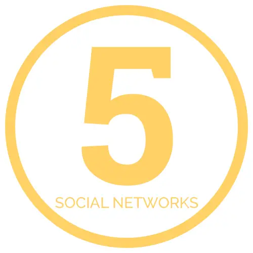 5 Social Networks Plan